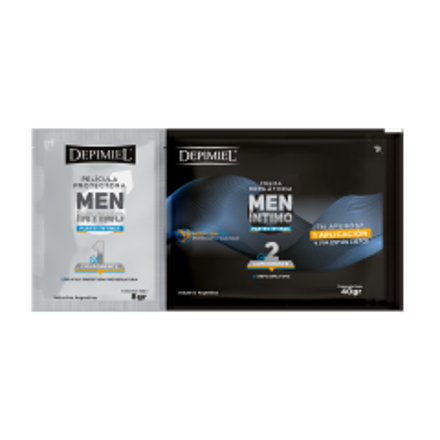 Imagen de DEPIMIEL SACHET CREMA DEPILATORIA MEN INTIMO.