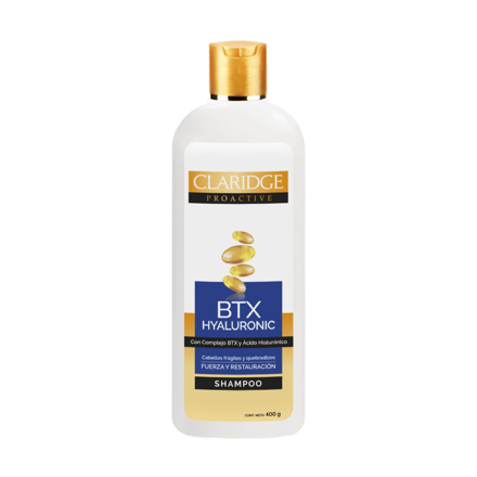 Imagen de CLARIDGE SHAMPOO BTX HYALURONIC X 400ML