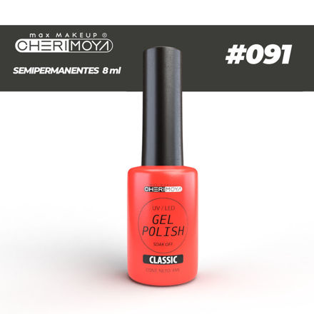 Imagen de CHERIMOYA ESMALTE UV 8 ML #091