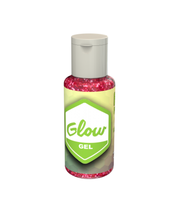 Imagen de GLOW GEL LOOK GLITTER FUCSIA.