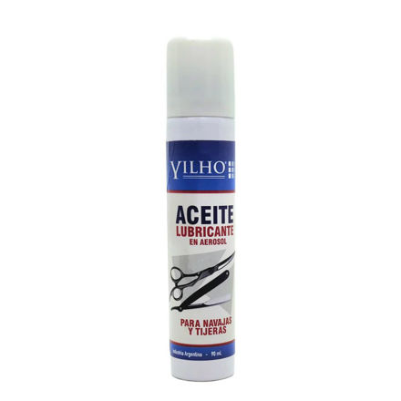 Imagen de ACEITE LUBRICANTE EN AEROSOL YILHO TIJERA Y NAVAJA X 90ML