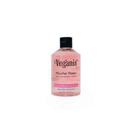 Imagen de VEGANIS AGUA MICELAR PARA TODO TIPO DE PIEL X 250 ML