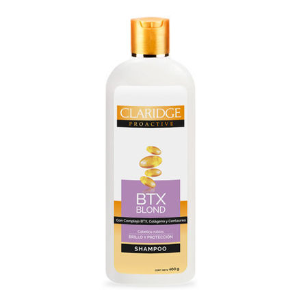 Imagen de CLARIDGE SHAMPOO BTX BLOND X 400ML