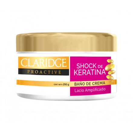 Imagen de CLARIDGE BAÑO DE CREMA SHOCK DE KERATINA