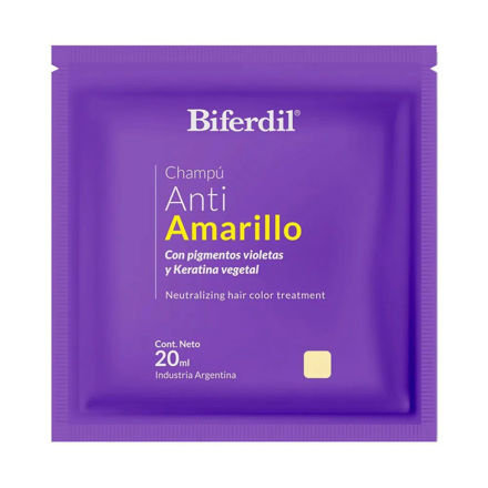 Imagen de SHAMPOO ANTI AMARILLO SACHET X 20 ML