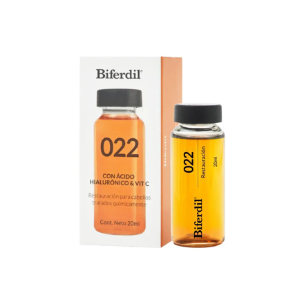 Imagen de BIFERDIL AMPOLLA 022 TEÑIDOS-DECOLORADOS X 20ML