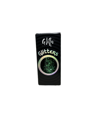 Imagen de GLITTA GLITTER POLVO METAL VERDE X 15GR