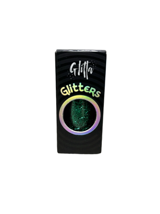 Imagen de GLITTA GLITTER POLVO STICK GREEN X 15GR