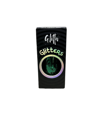 Imagen de GLITTA GLITTER POLVO METAL VERDE OSCURO X 15GR