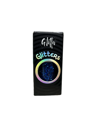 Imagen de GLITTA GLITTER POLVO METAL AZUL X 15GR