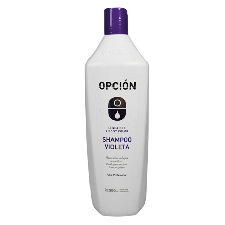 Imagen de SHAMPOO OPCION DESAMARILLADOR X 900ML