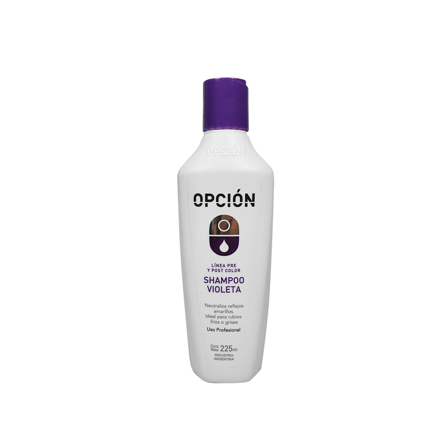 Imagen de SHAMPOO OPCION DESAMARILLADOR X 225ML