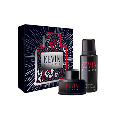 Imagen de ESTUCHE KEVIN BLACK EDT X 60ML + DEO X 150ML