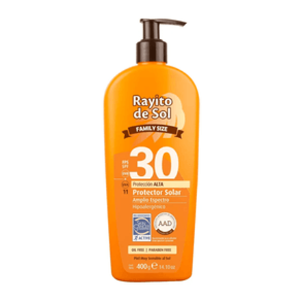 Imagen de RAYITO DE SOL FACT 30 X 400 ML