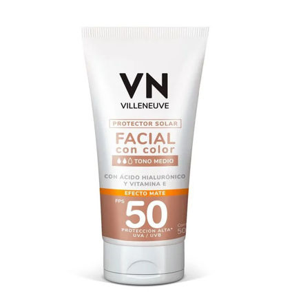 Imagen de PROTECTOR FACIAL VILLENUEVE MEDIO FACTOR 50 X 50ML