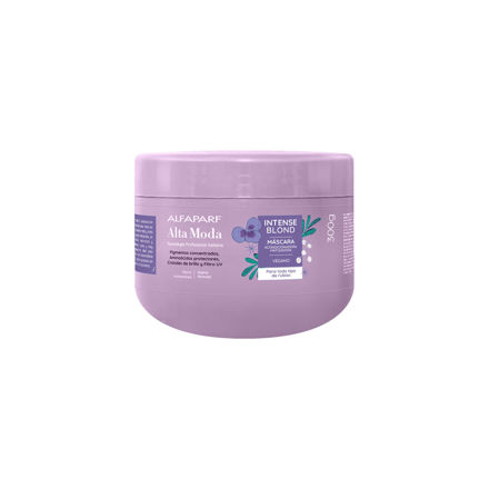 Imagen de ALFAPARF ALTA MODA MÁSCARA CAPILAR DESAMARILLADORA INTENSE BLONDE X 300 ML
