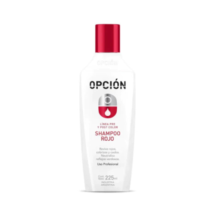 Imagen de SHAMPOO ROJO OPCION X 225